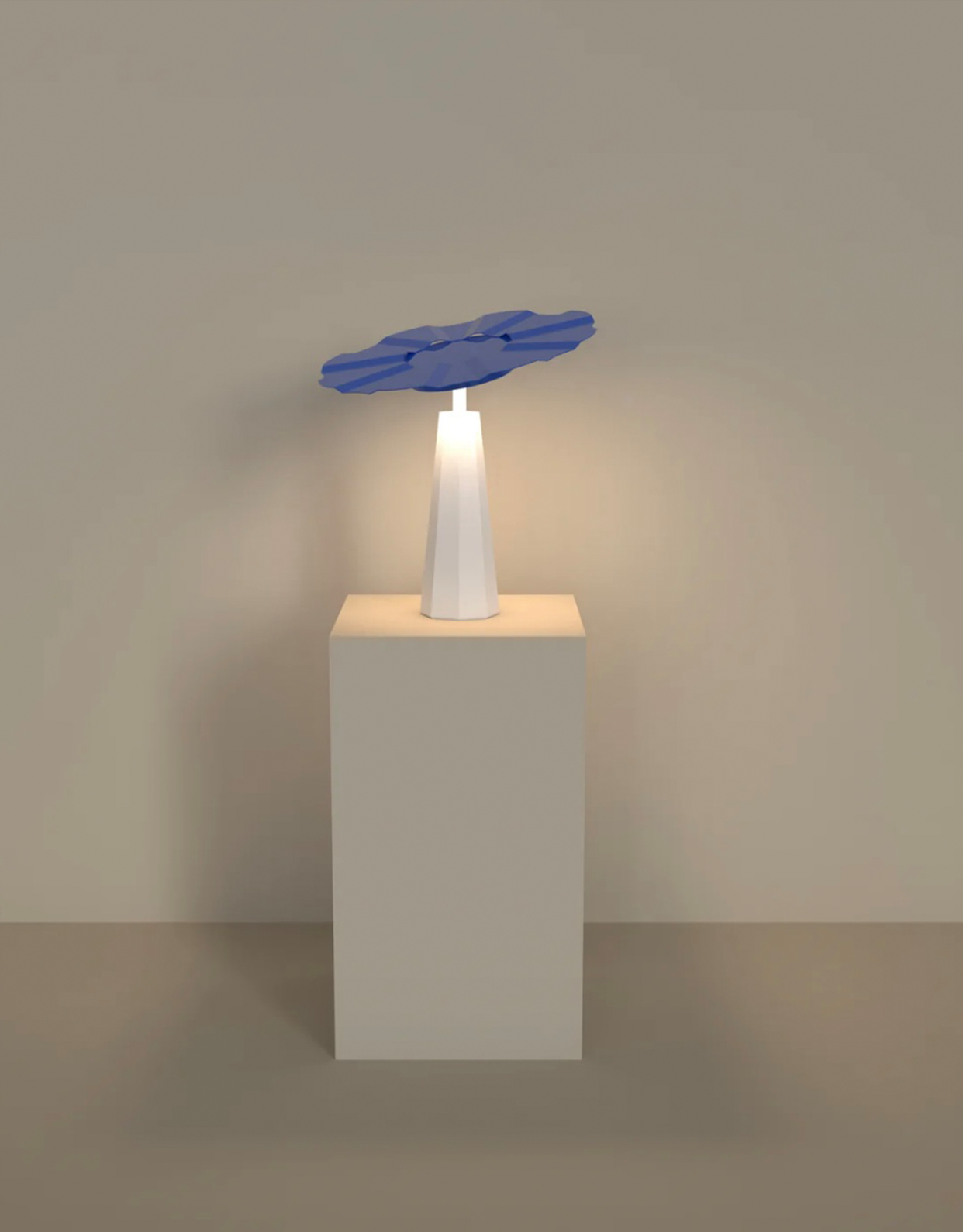 Sunbrella Table Lamp -Coastal Umbrella Style