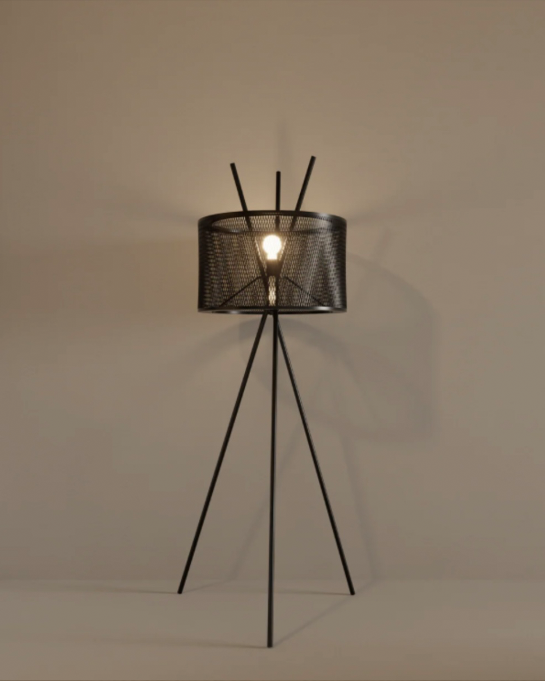 Spin Floor Lamp - Dynamic Design