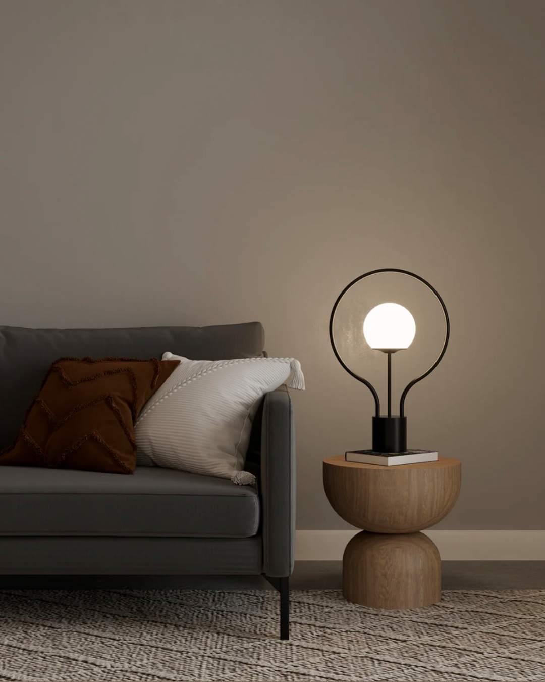 Shell Table Lamp - Seashell Inspired Design, 53cm x 35cm