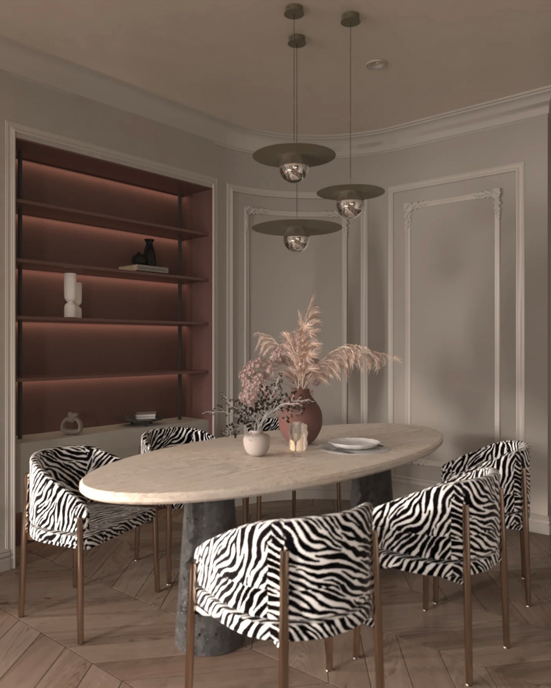 Troika Pendant -Modern Triple-Harmony Decorative Lighting