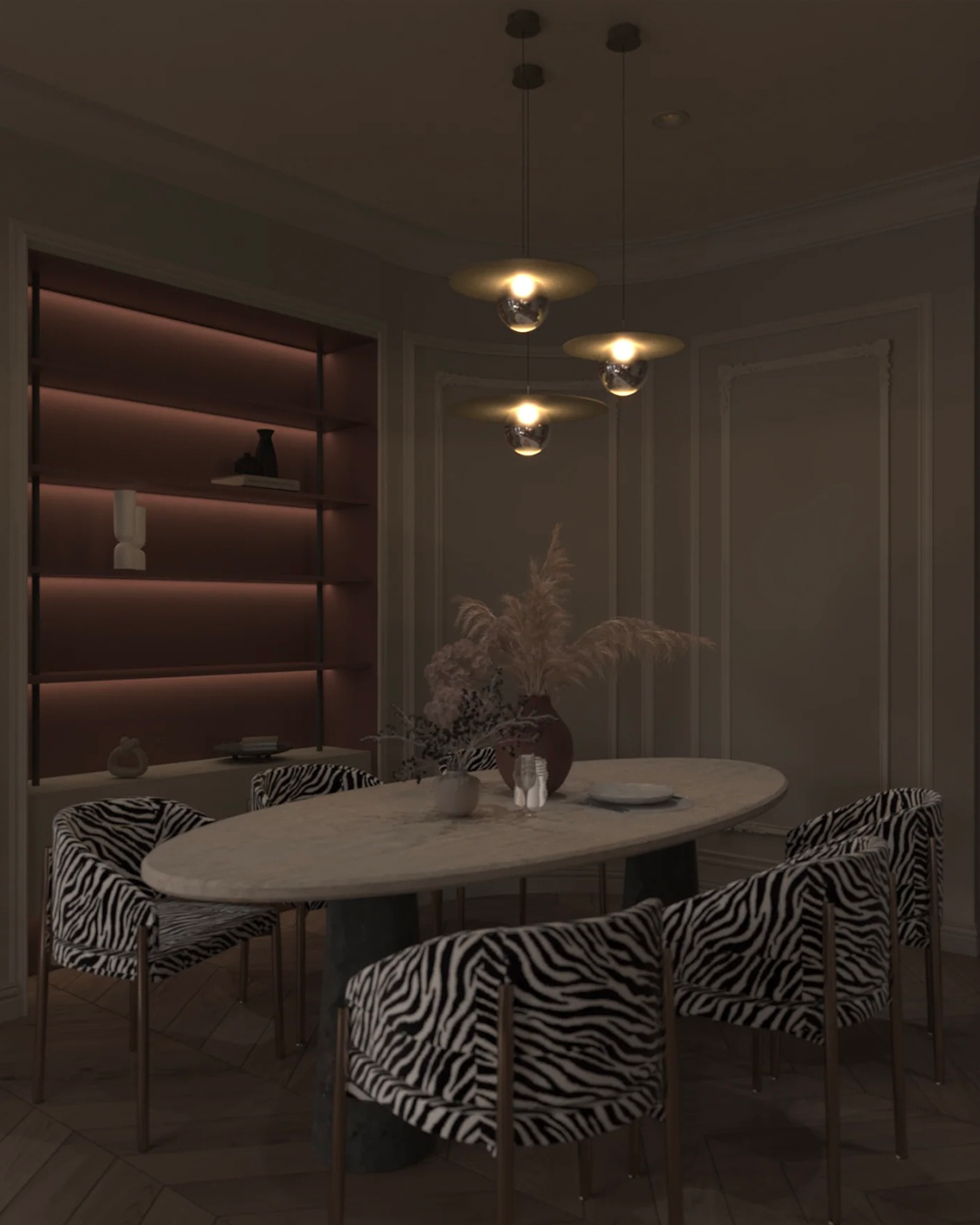 Troika Pendant -Modern Triple-Harmony Decorative Lighting