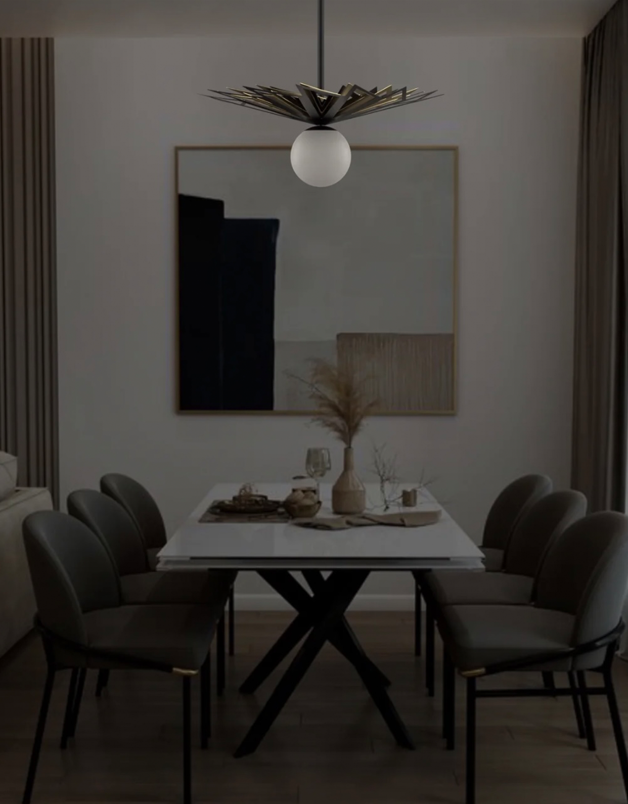 Galaxy Chandelier -Celestial Design