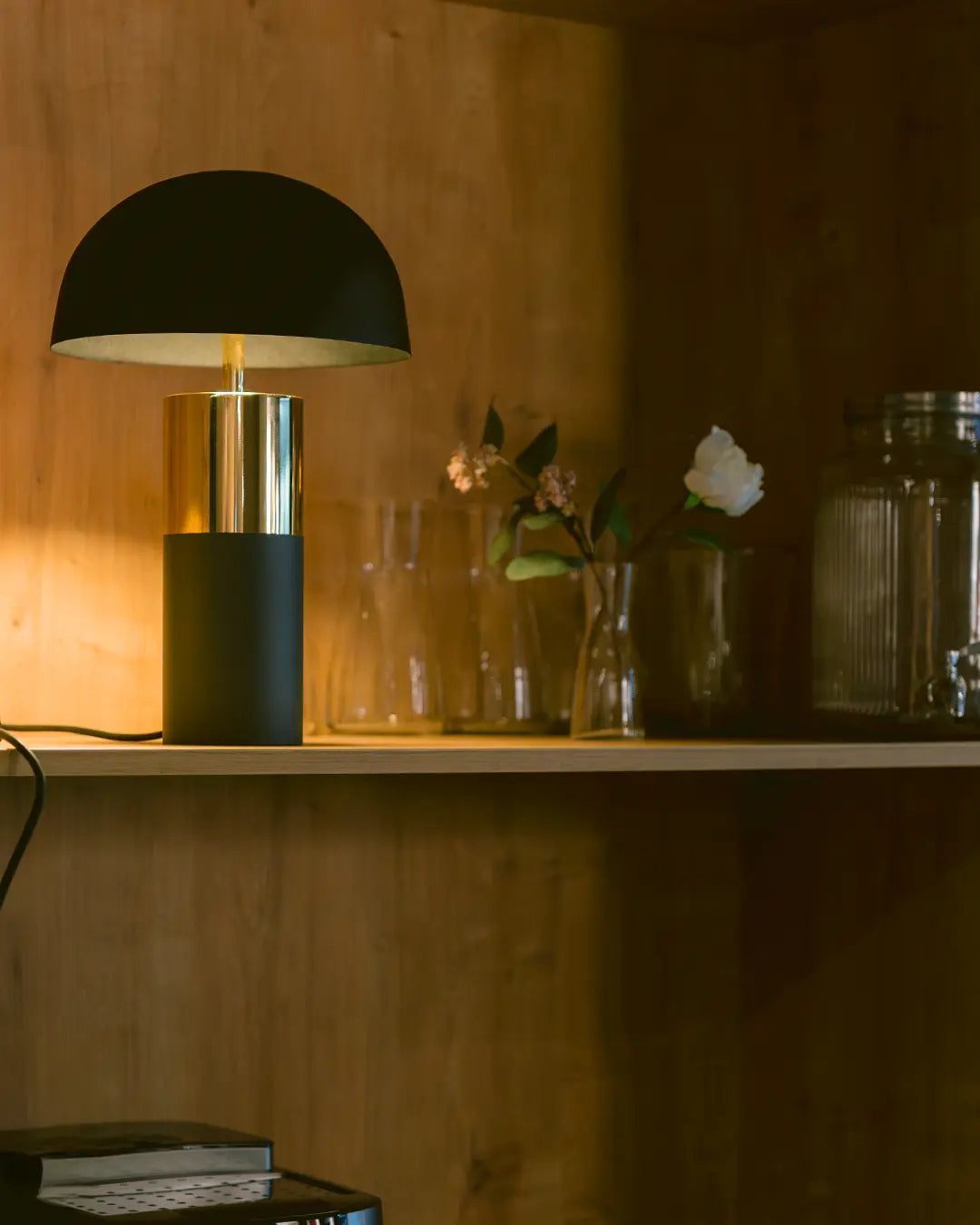 Canopy Table Lamp – Modern Electroplated Elegant Lighting