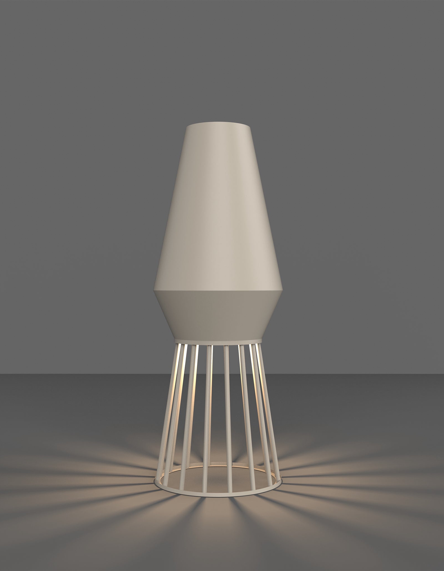 Beam Table Lamp -Elegant Lighting with Artistic Shadows