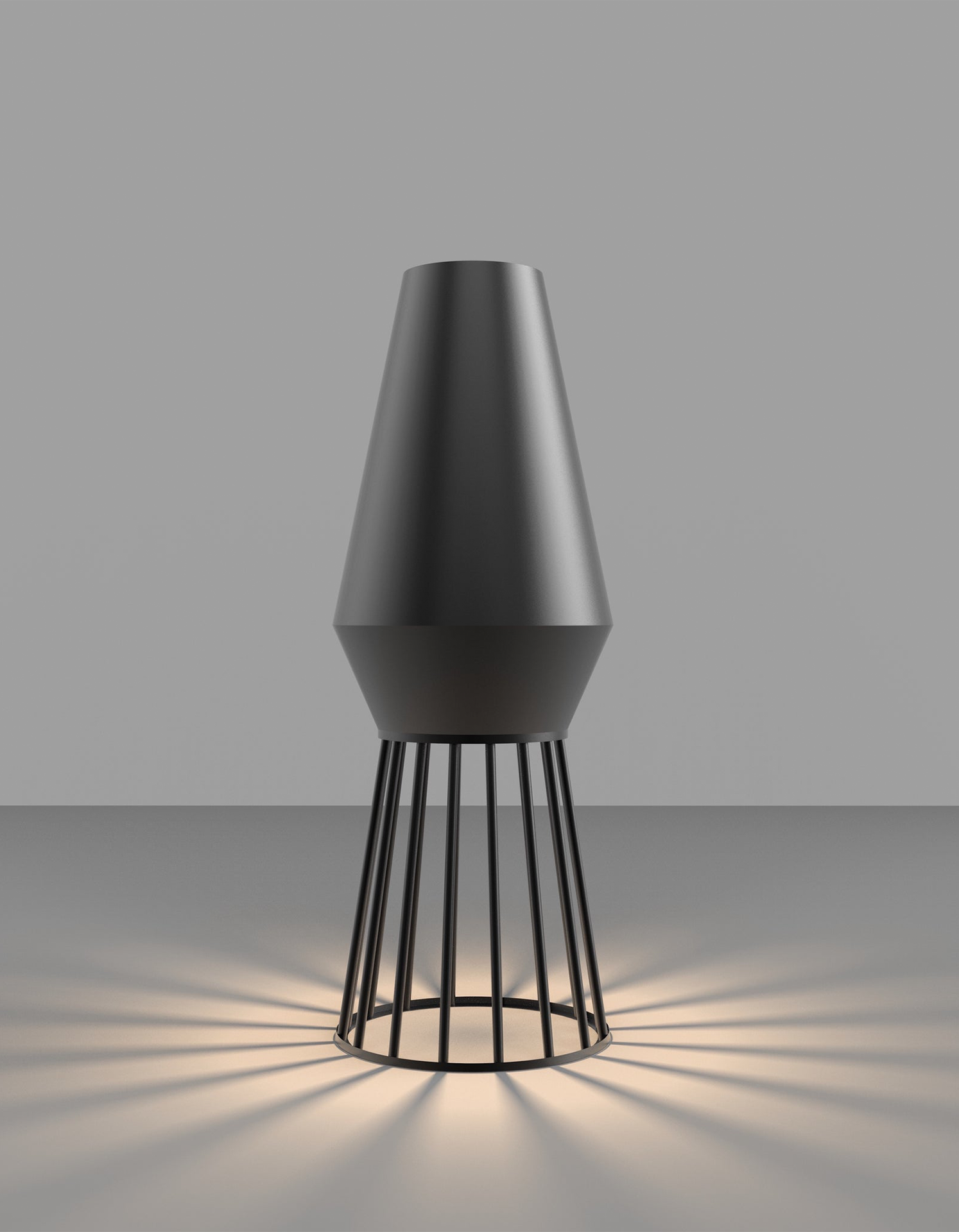Beam Table Lamp -Elegant Lighting with Artistic Shadows