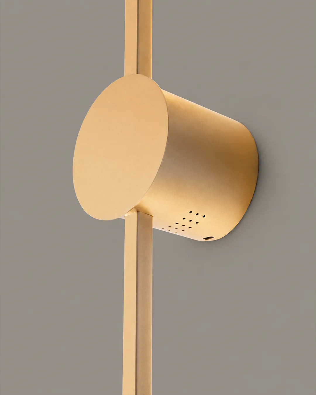 Double Lines Circle Gold Wall Lamp - Stainless Steel Indirect Lighting