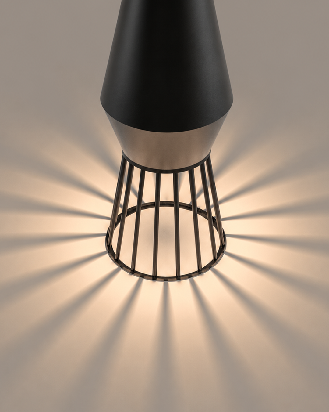 Beam Table Lamp -Elegant Lighting with Artistic Shadows