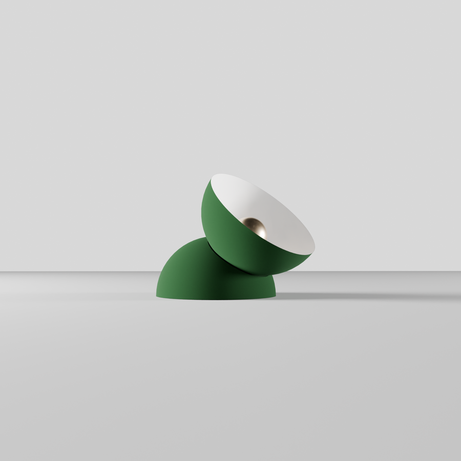 Lunar table lamp with dome shaped celestial calm design and soft harmonious glow مصباح طاولة لونار بتصميم قبة هادئ وتوهج متناغم ناعم