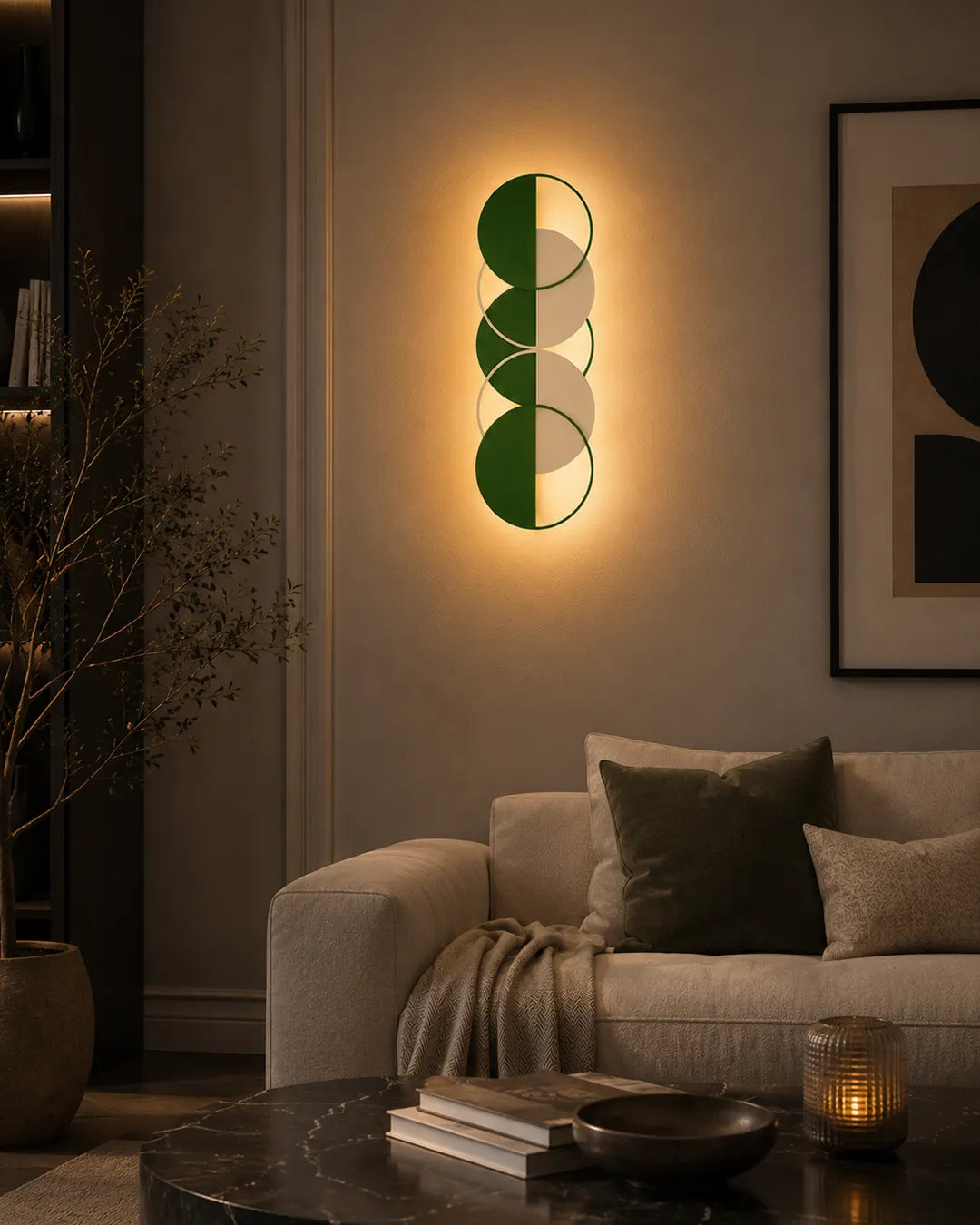 Seasons Wall Lamp – Modern Circular Ambient Lighting