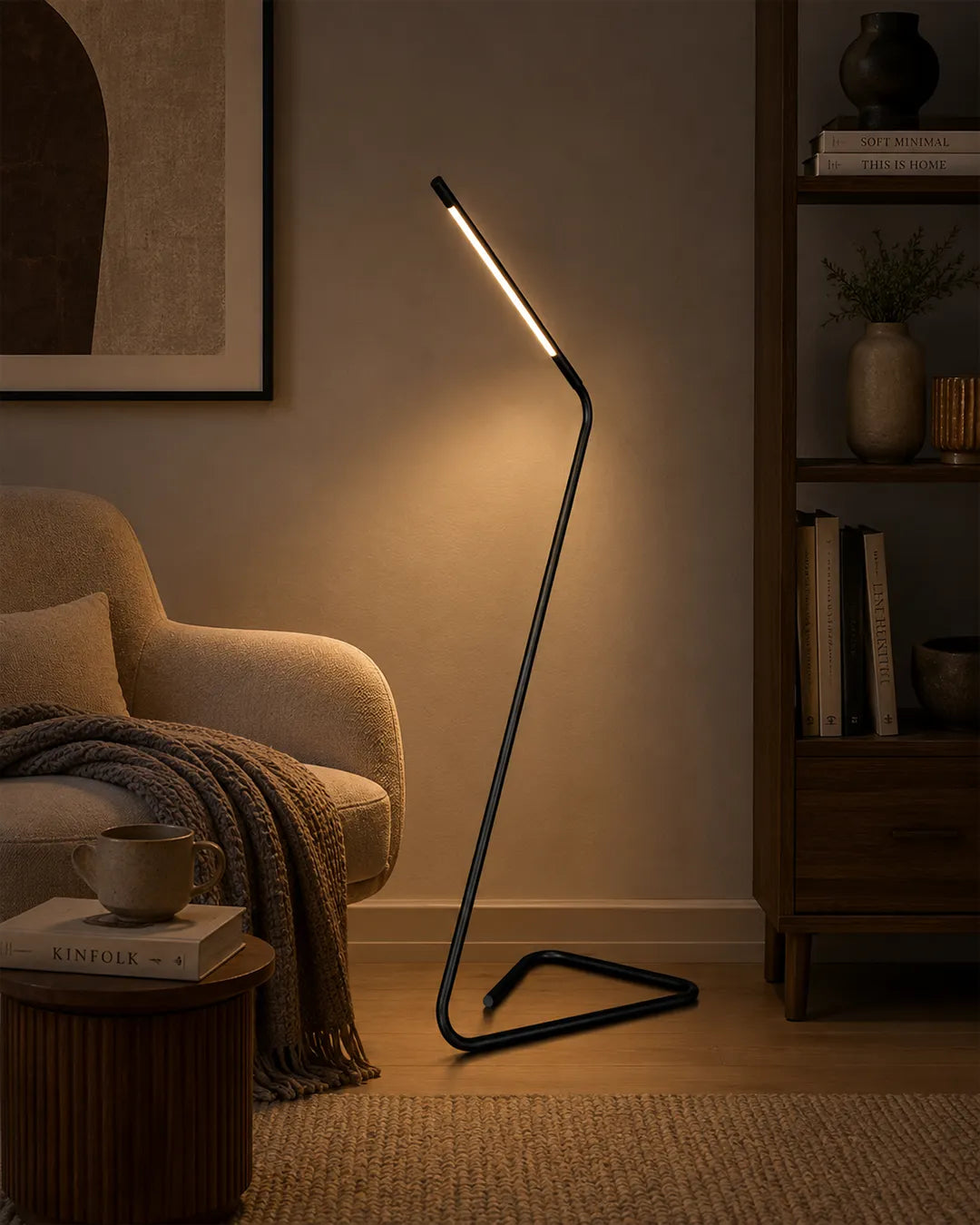 Cobra Floor Lamp - Egyptian Cobra Inspired