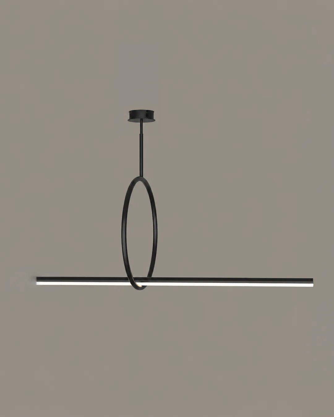 Circle Pendant- Modern Geometric Profile