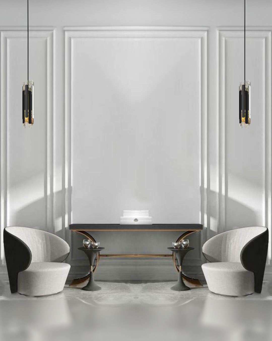 Tempo Chain Pendant Light – Modern Nature-Inspired Rhythmic Design