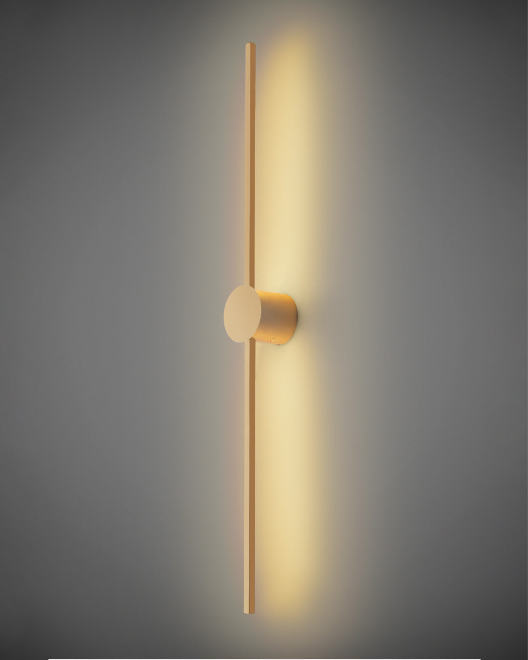 Double Lines Circle Gold - Wall Lamp