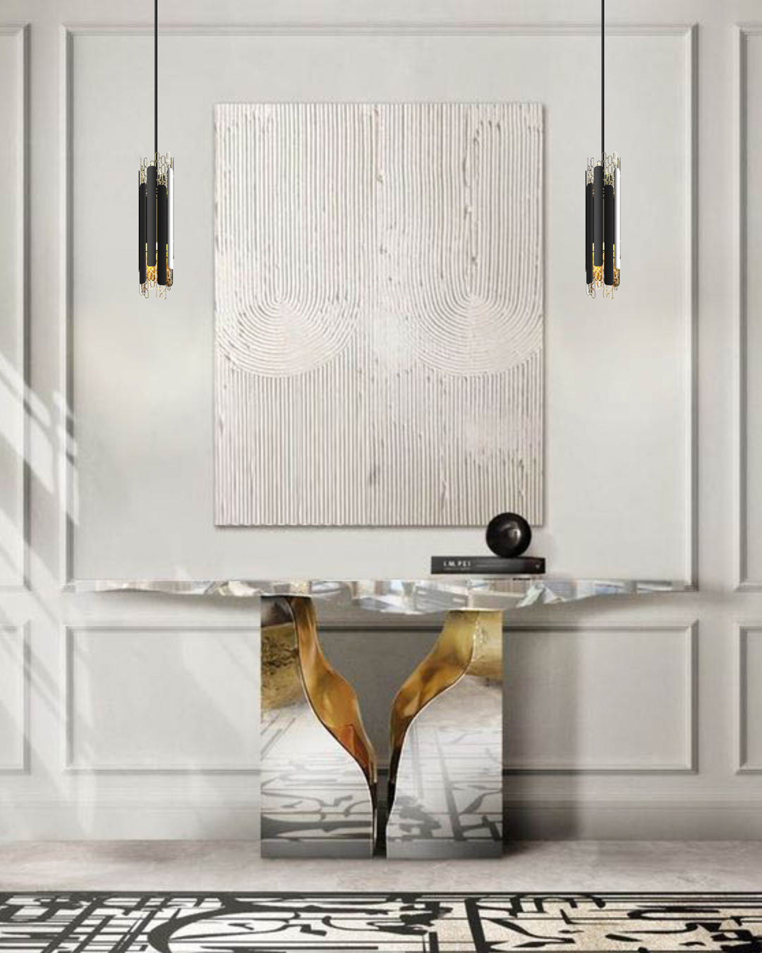 Tempo Chain Pendant Light – Modern Nature-Inspired Rhythmic Design