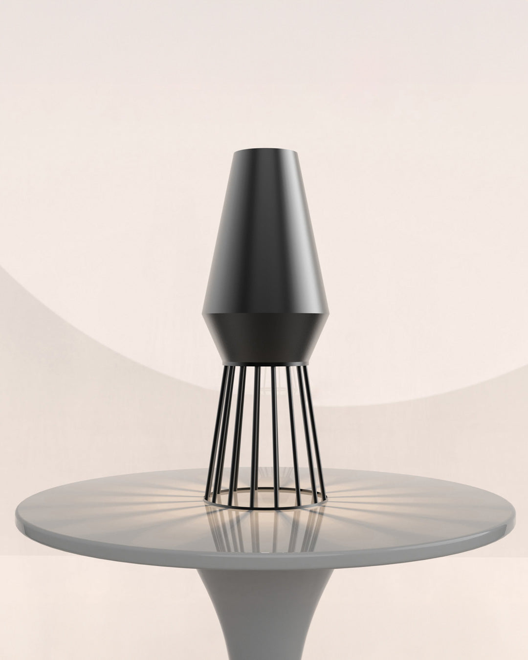 Beam Table Lamp -Elegant Lighting with Artistic Shadows