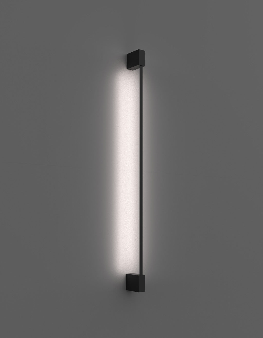 Lines Dual Square Black - Wall Lamp