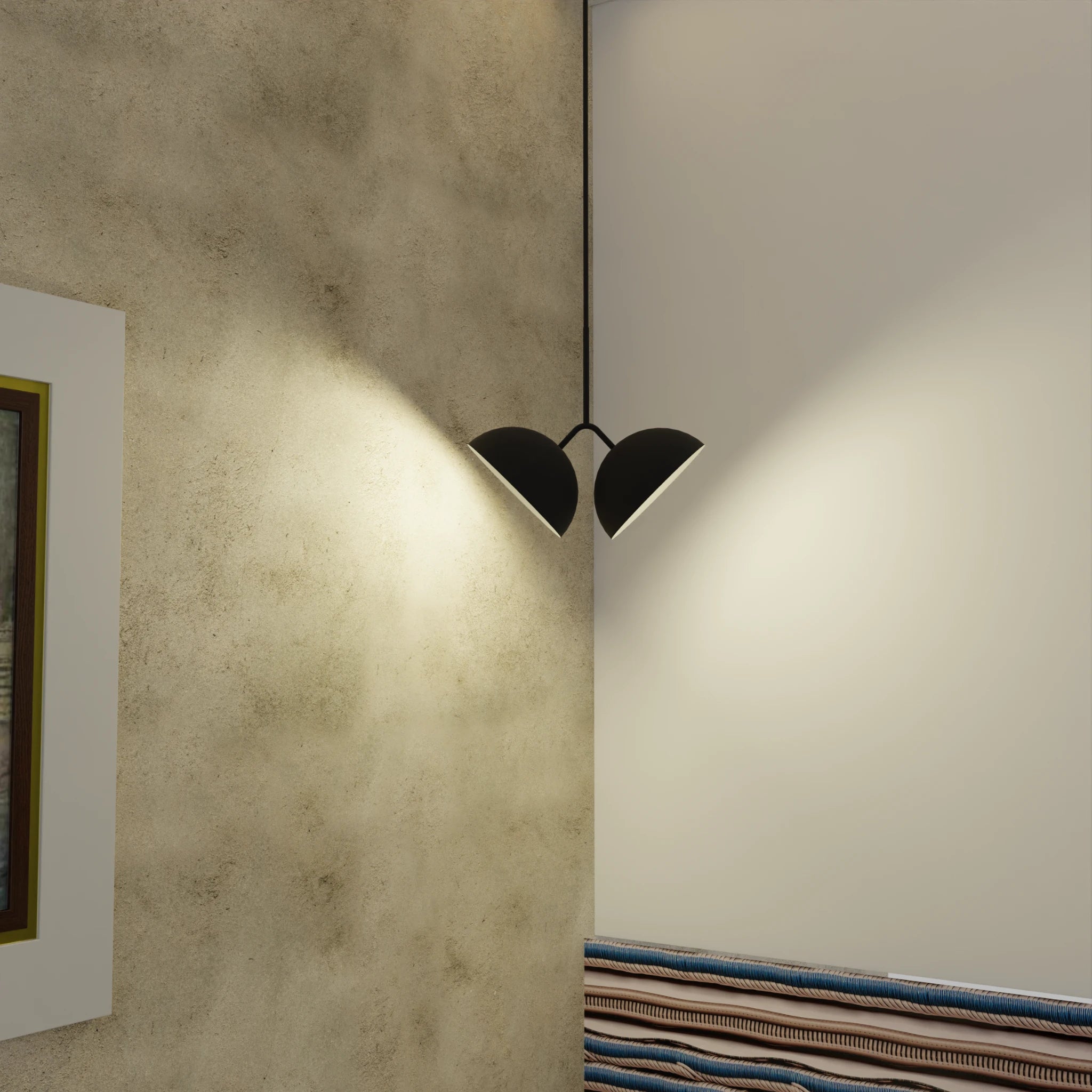 Lunar Twin Pendant- Celestial Calm