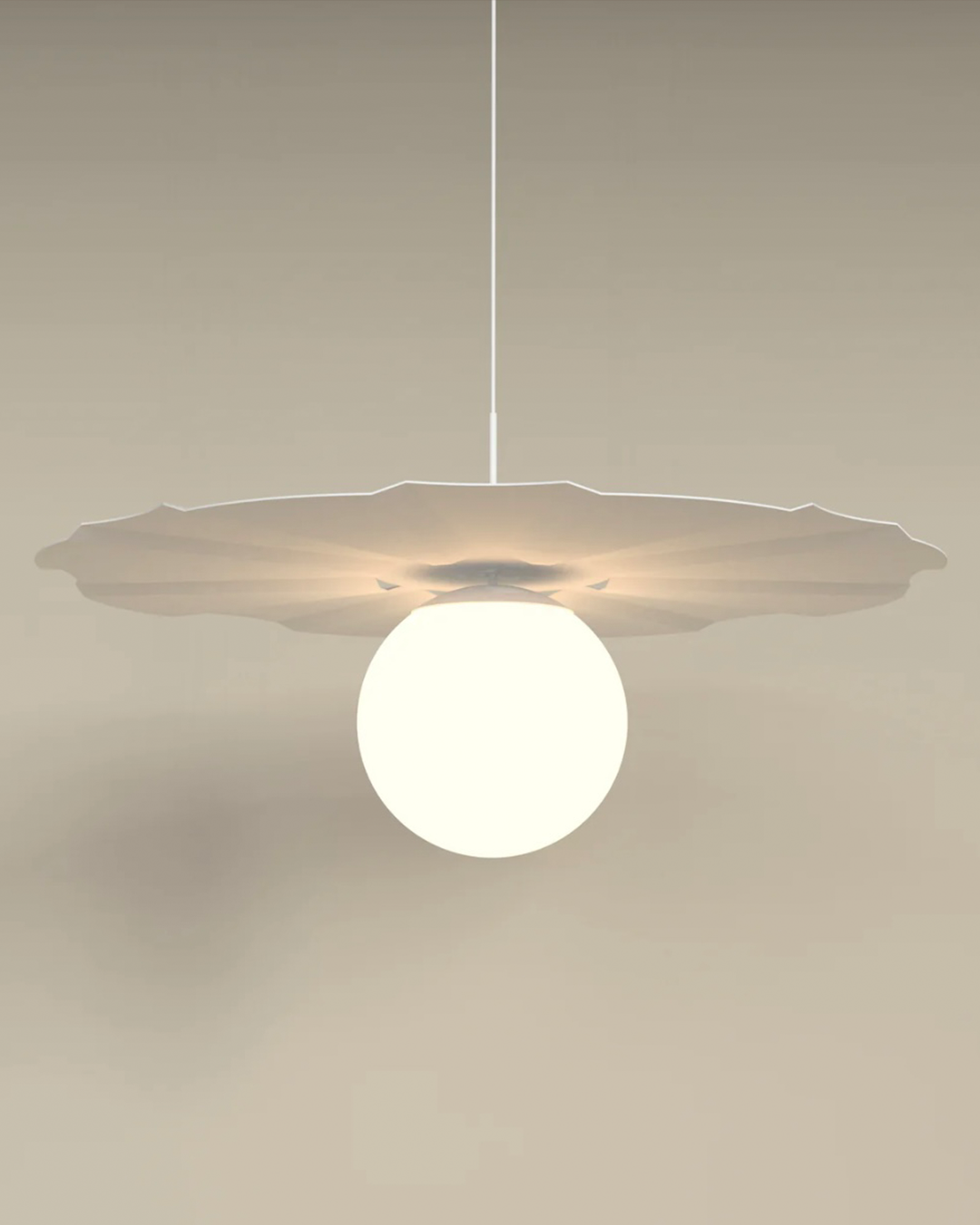 Sunbrella Pendant -Coastal Umbrella Style