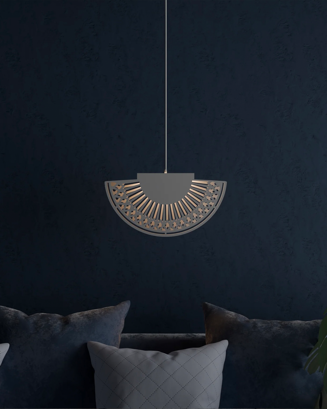 Breeze Pendant- Fan Inspired Design