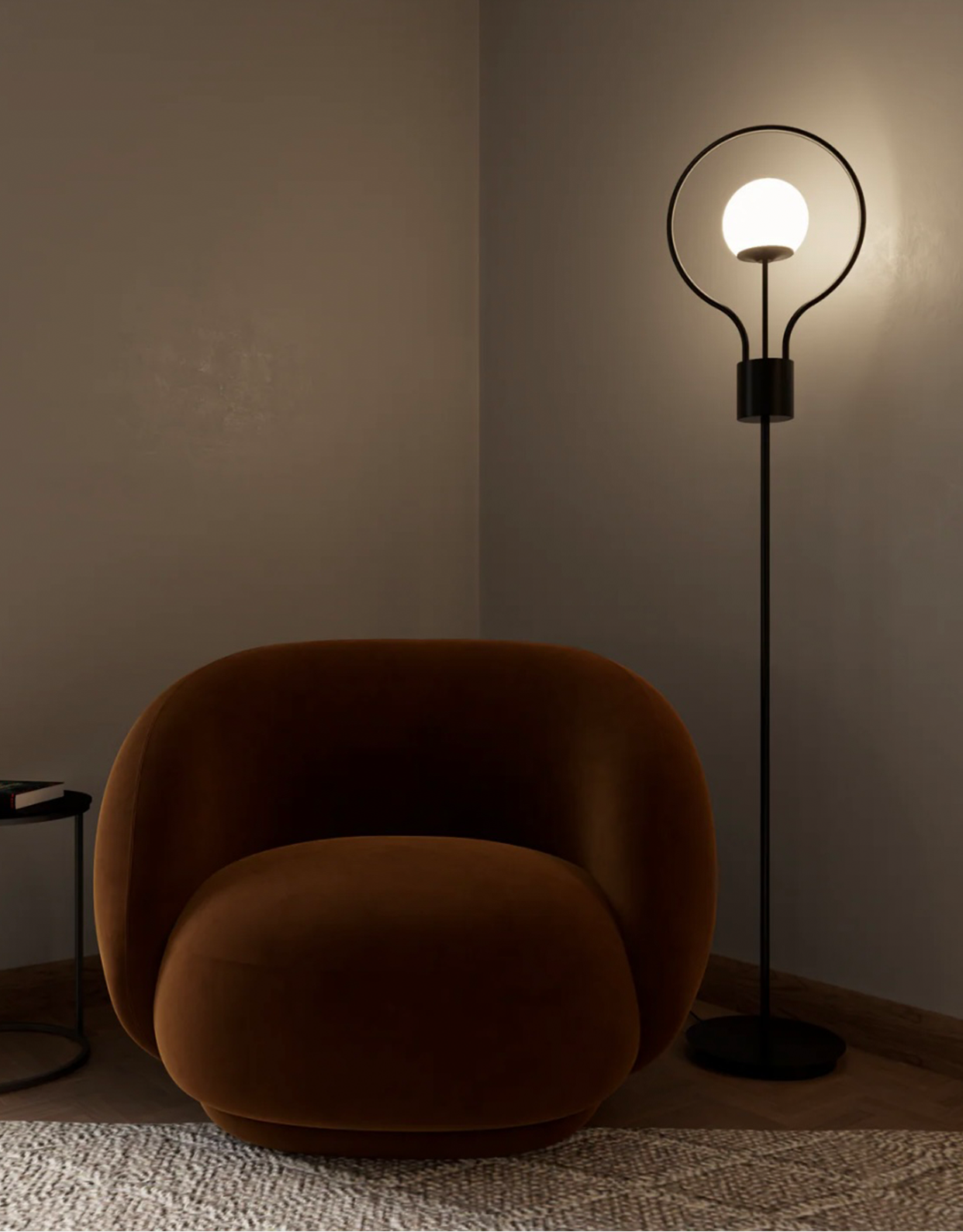 Shell Floor Lamp -Seashell Inspired Design