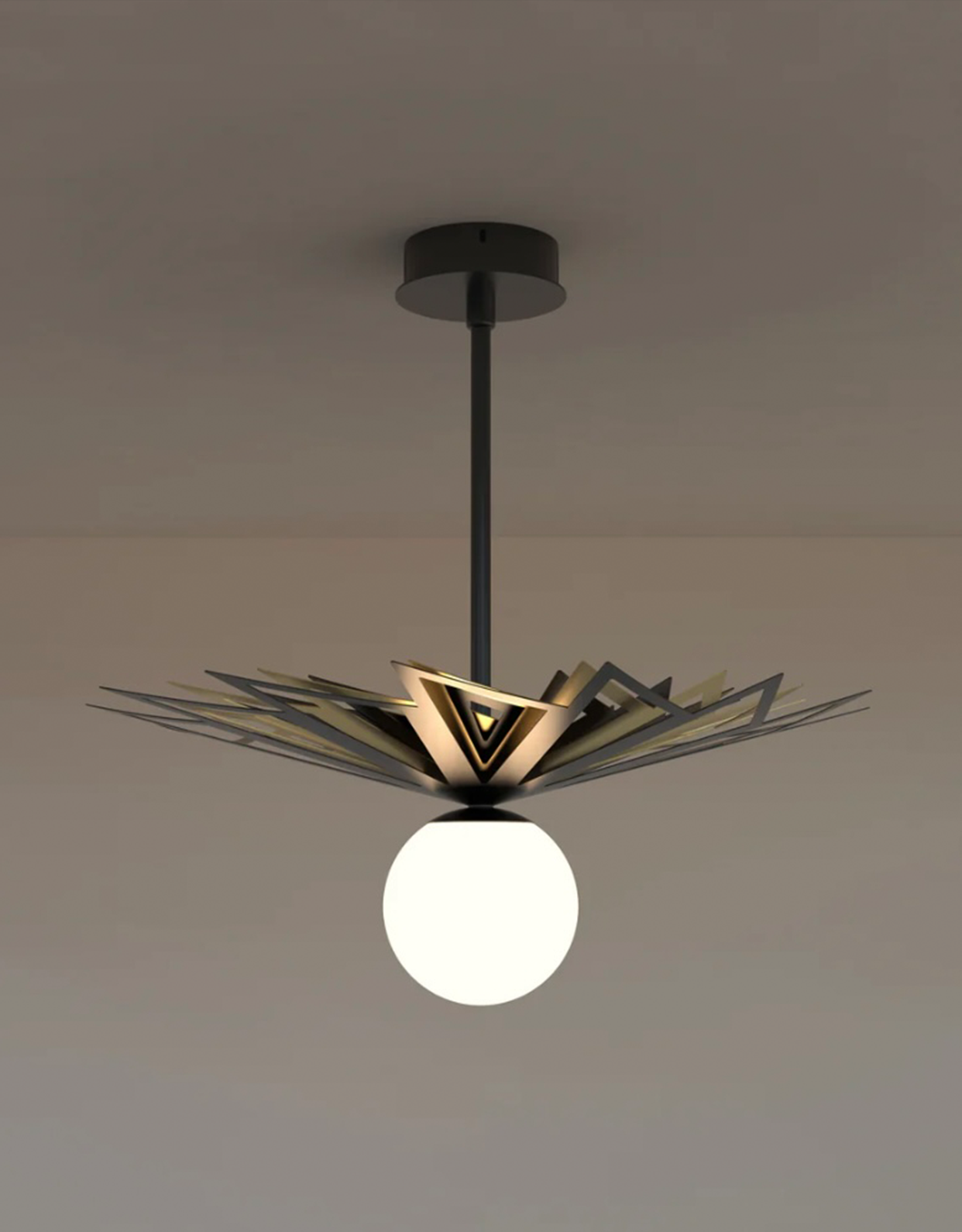 Galaxy Chandelier -Celestial Design , 60cm x 61cm