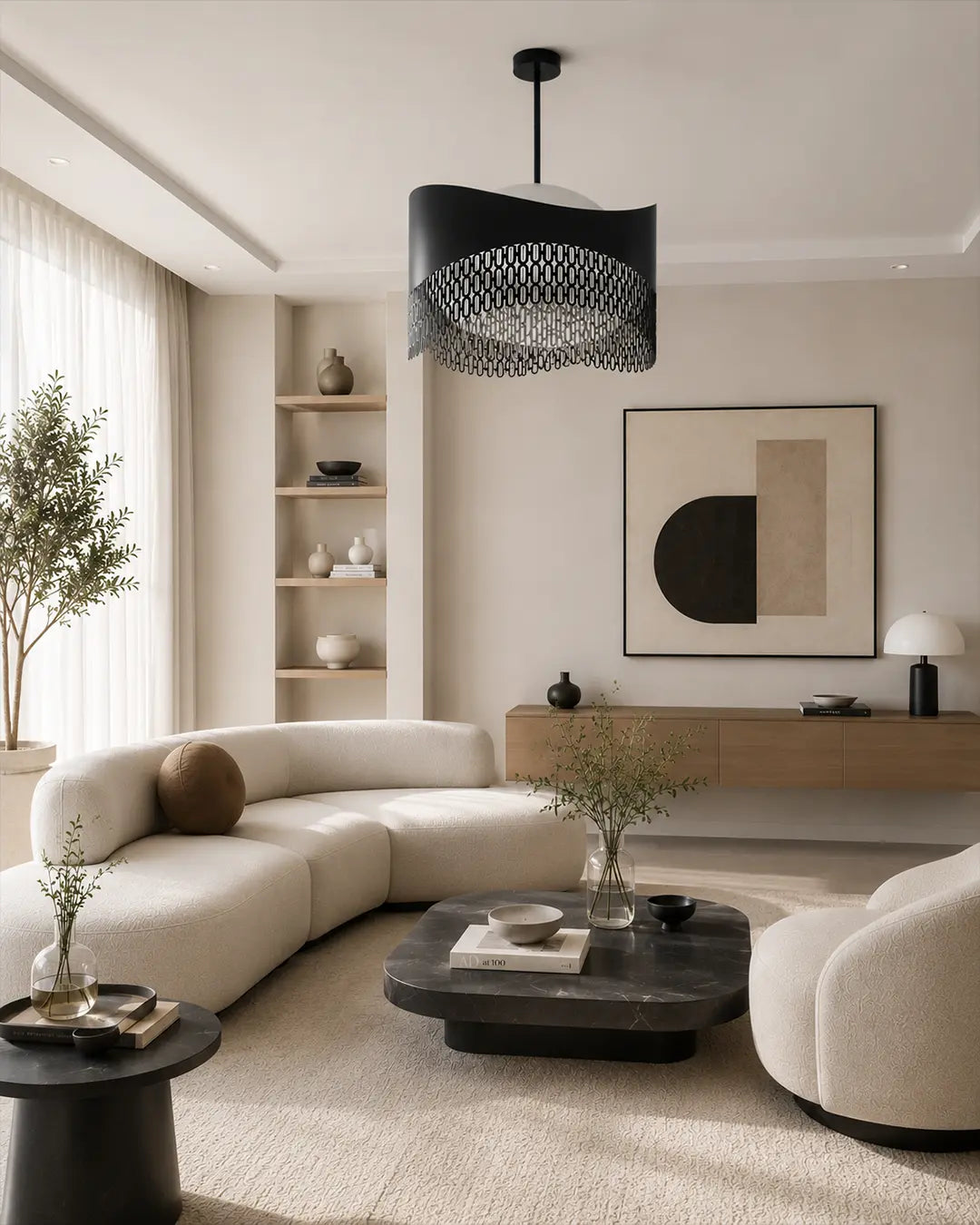 Chains Chandelier – Modern Contemporary Statement Lighting