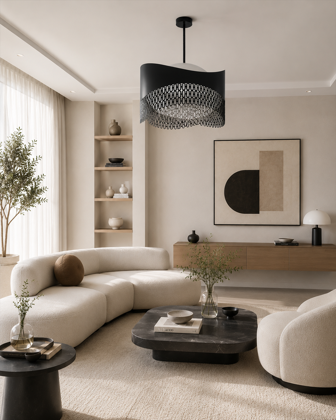 Chains Chandelier – Modern Contemporary Statement Lighting