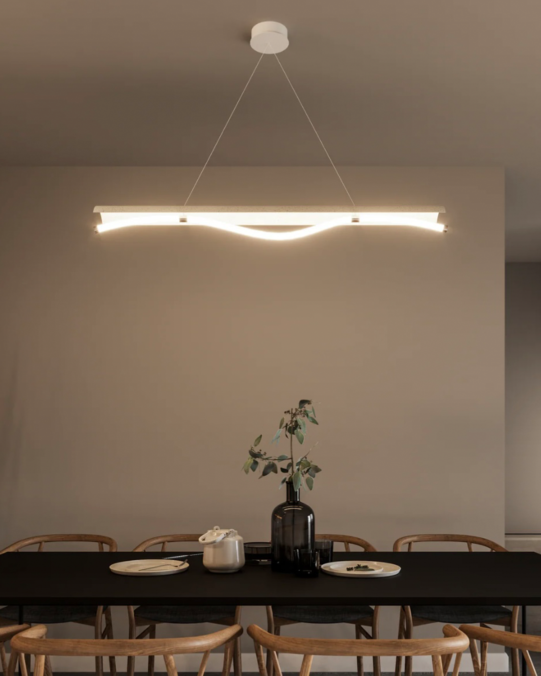 Stream Pendant Fluid Design