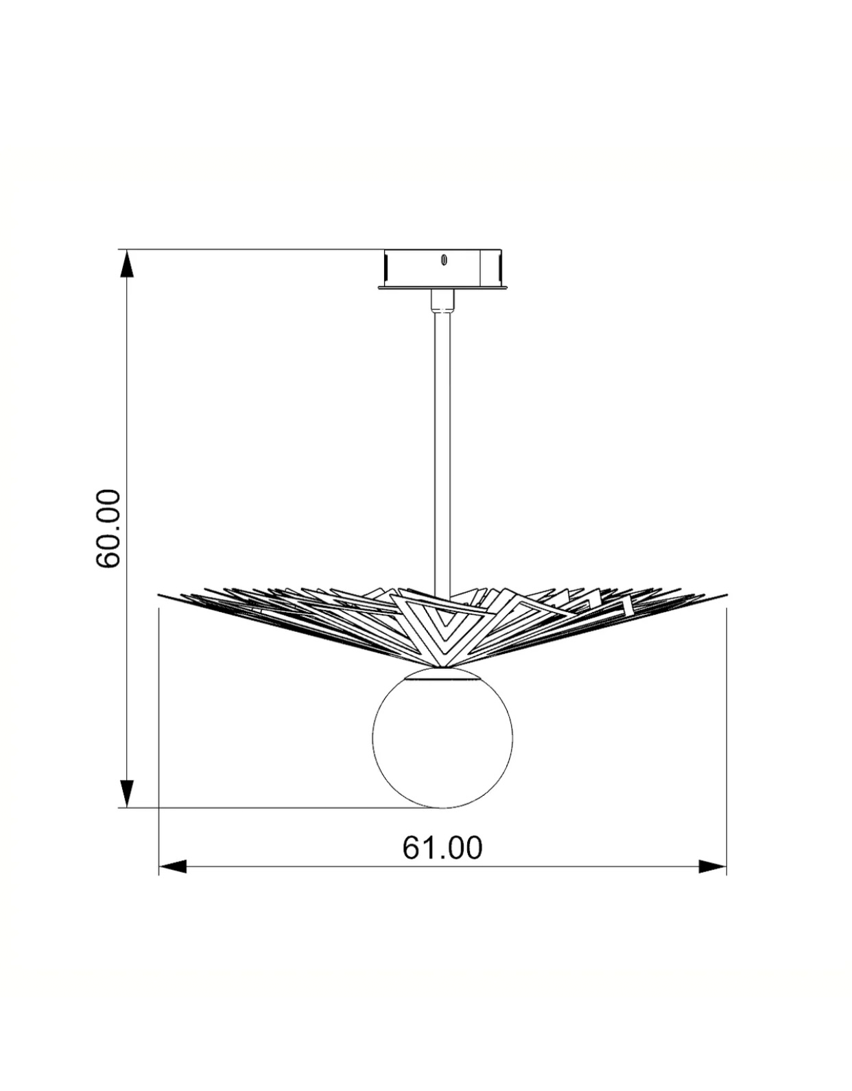 Galaxy Chandelier -Celestial Design