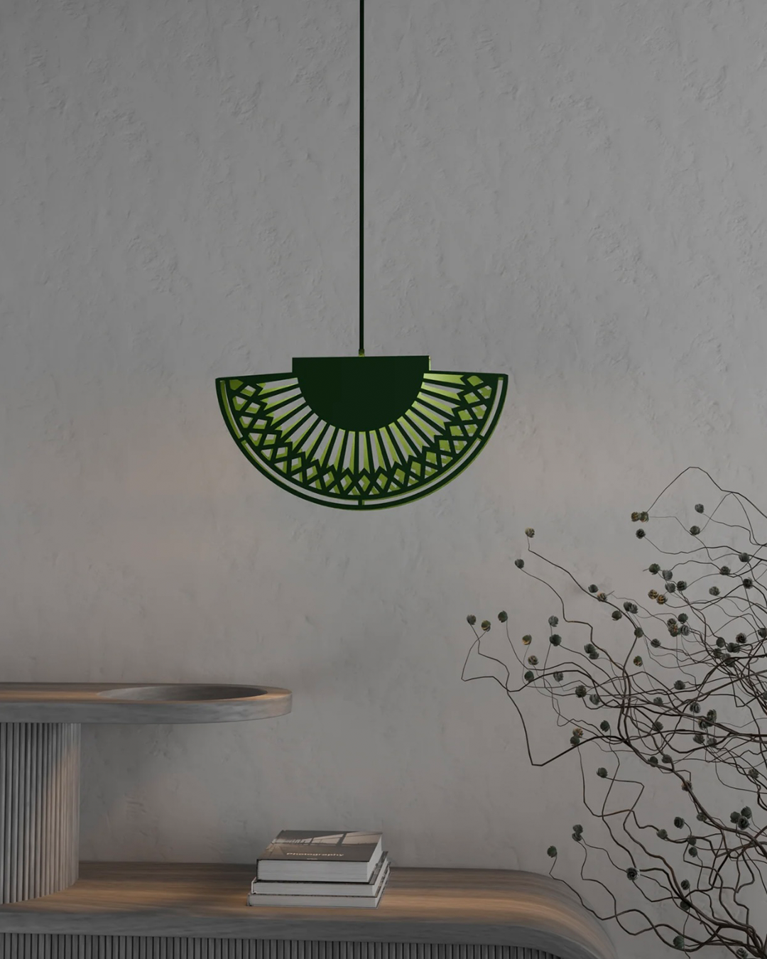 Breeze Pendant- Fan Inspired Design