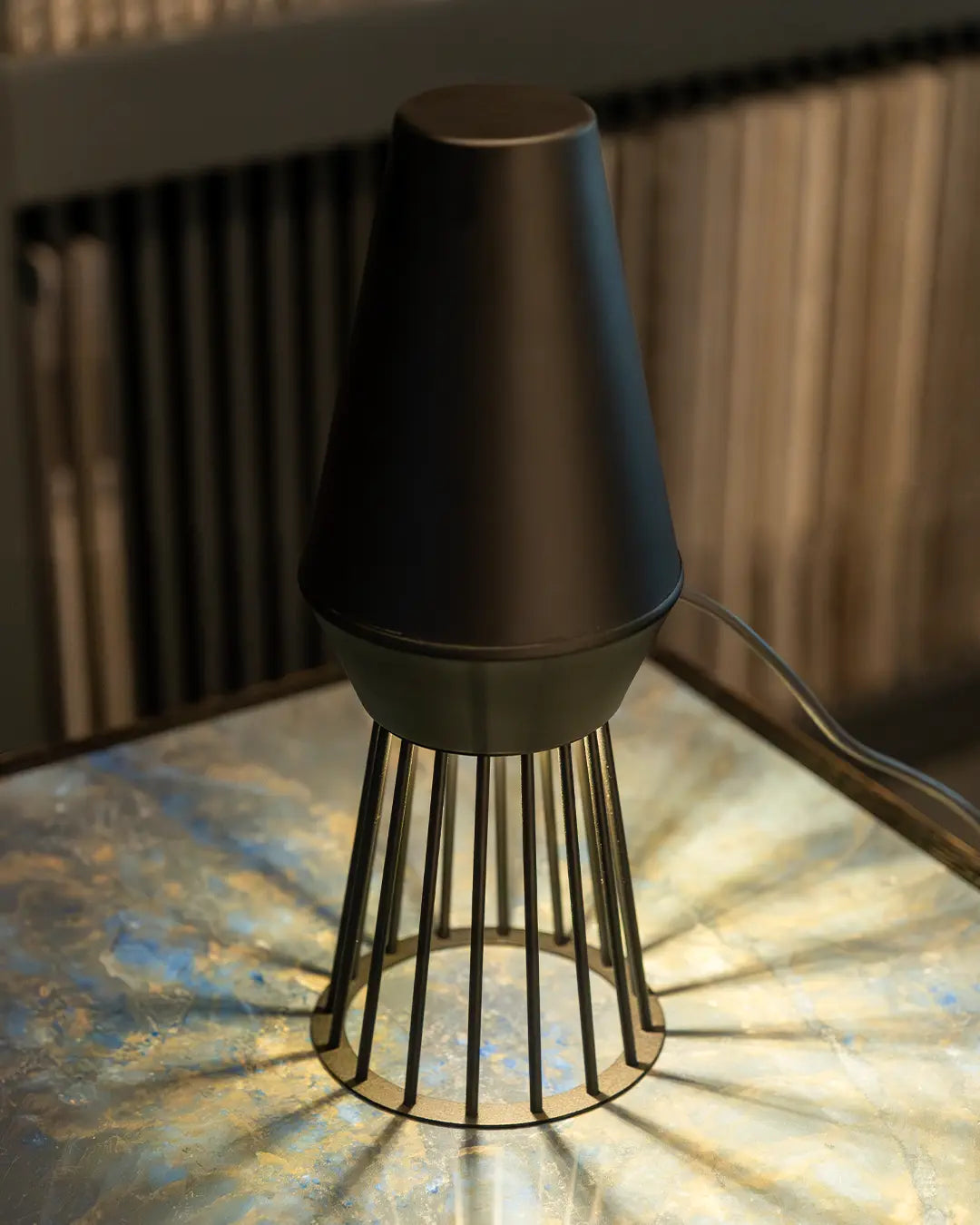 Beam Table Lamp -Elegant Lighting with Artistic Shadows