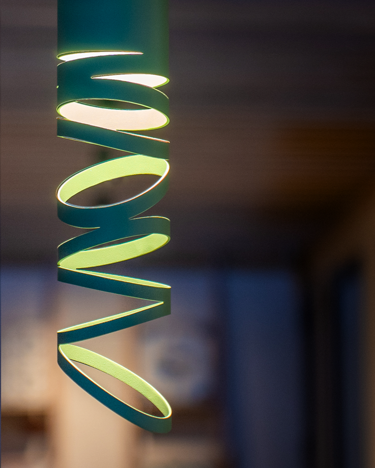 Whirl Pendant – Playful Contemporary Lighting