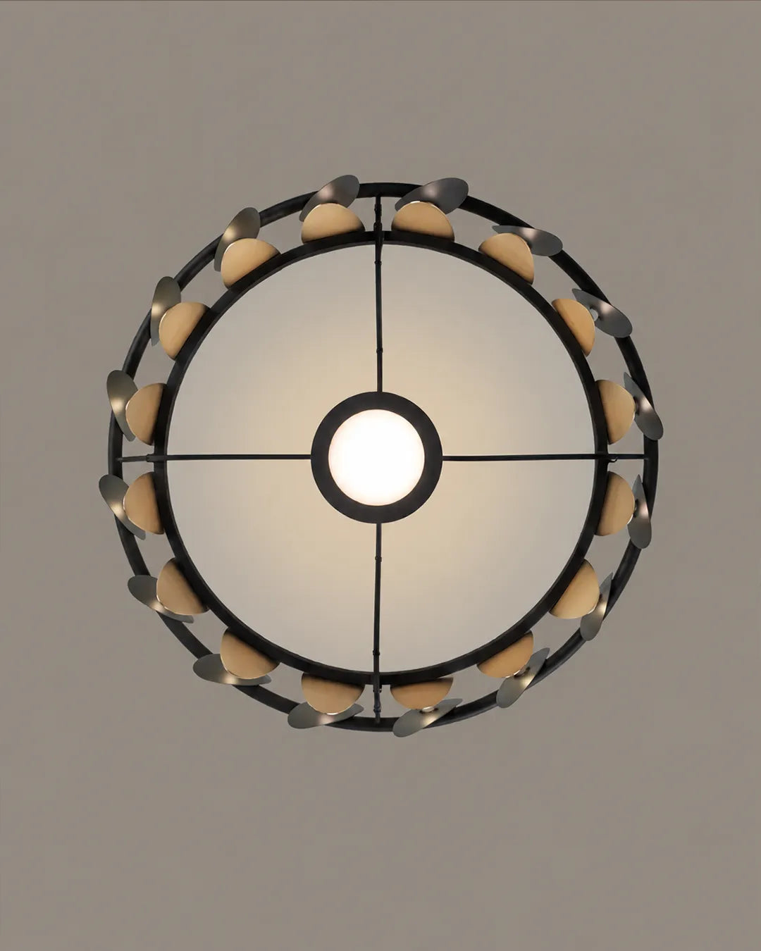 Ovals Chandelier – Modern Butterfly Wing-Inspired Decorative Lighting
