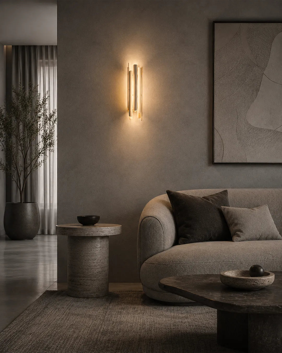 Tempo Wall Lamp – Modern Nature-Inspired Rhythmic Lighting