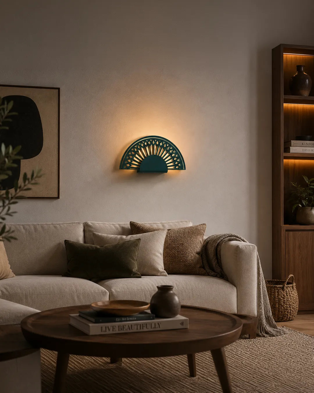 Breeze Table Lamp -Fan Inspired Design