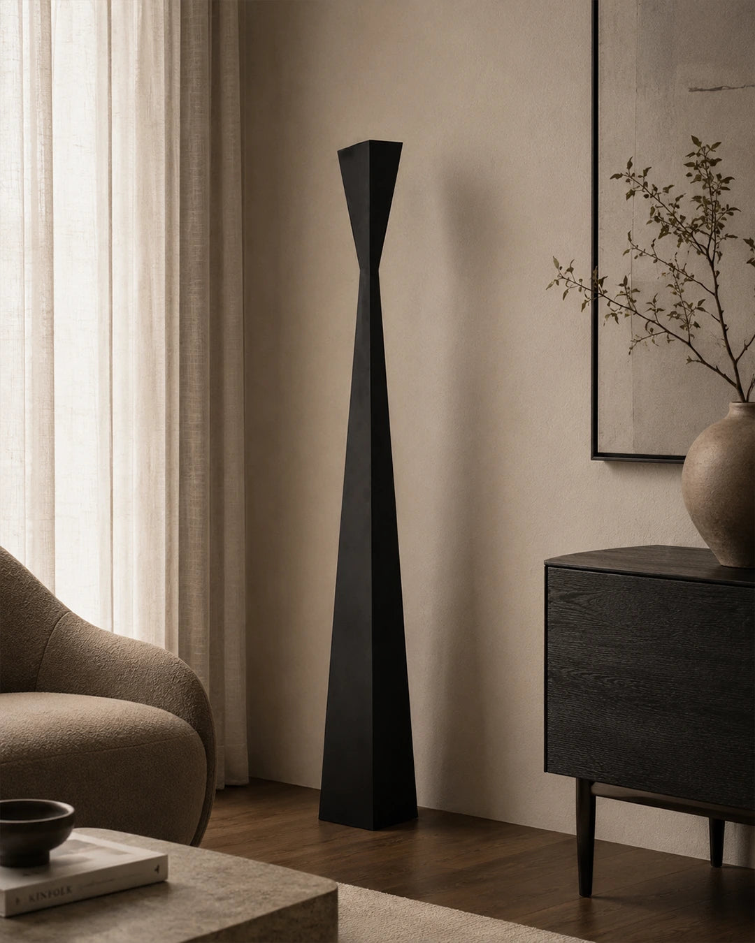 Aura Floor Lamp – Elegant Modern Minimalist Design