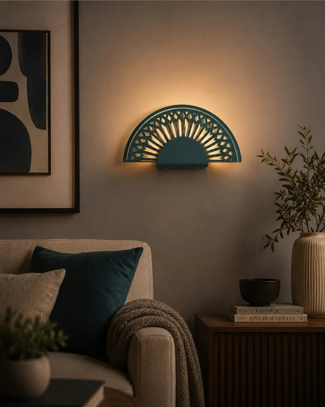 Breeze Table Lamp -Fan Inspired Design