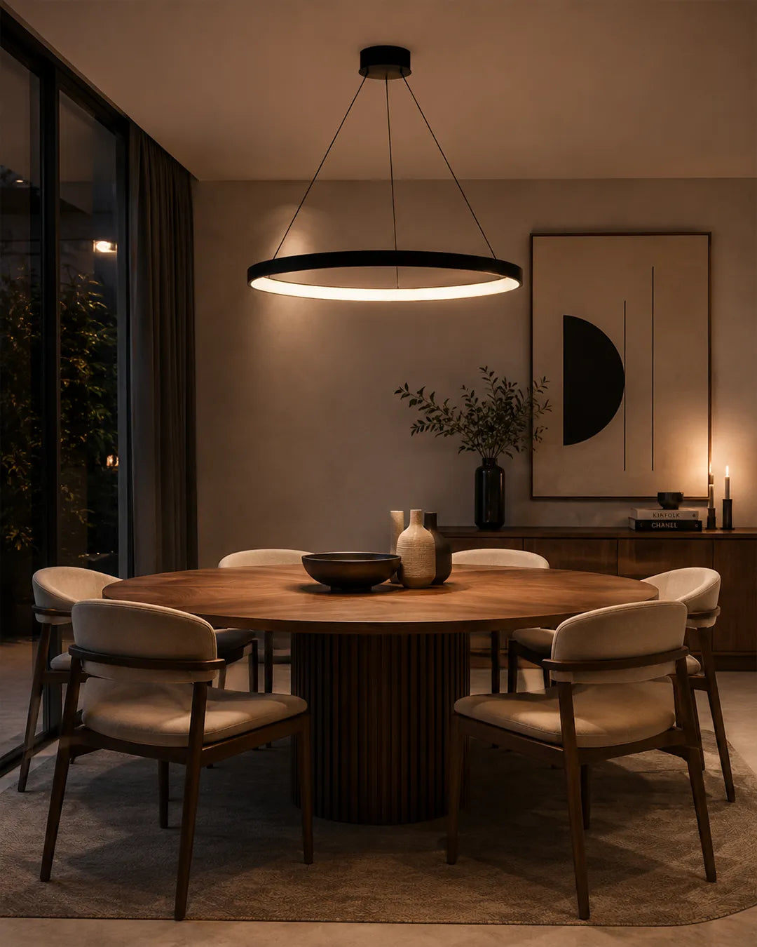 Circlet Profile Pendant Light – Minimalist Modern Design