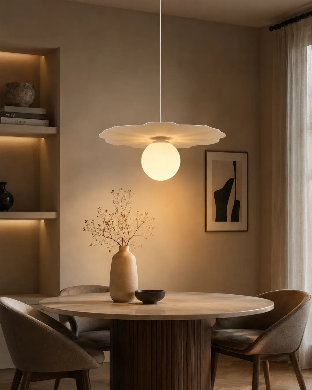 Sunbrella Pendant -Coastal Umbrella Style