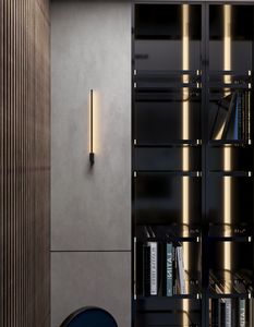 Lines Square Black - Wall Lamp