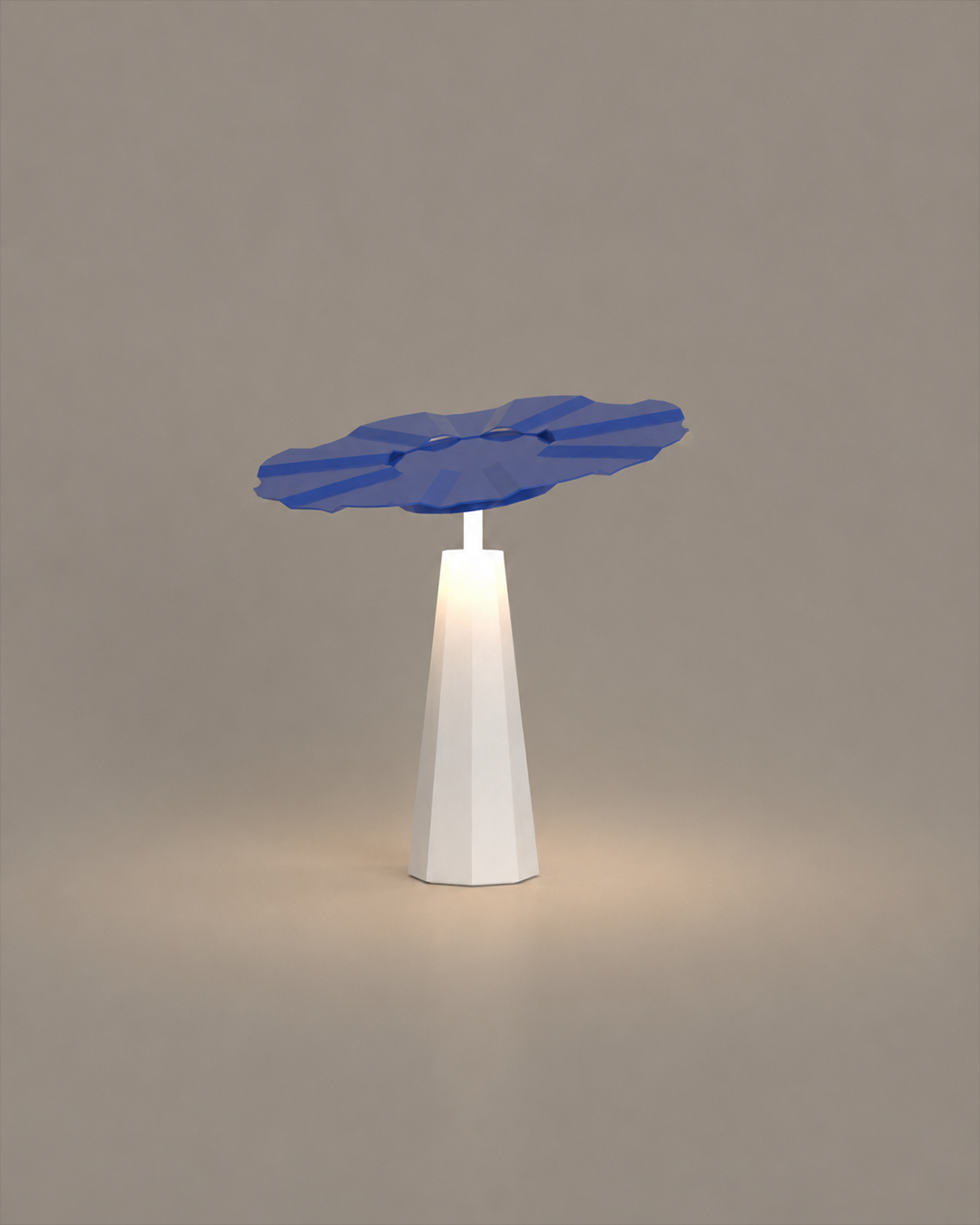 Sunbrella Table Lamp -Coastal Umbrella Style