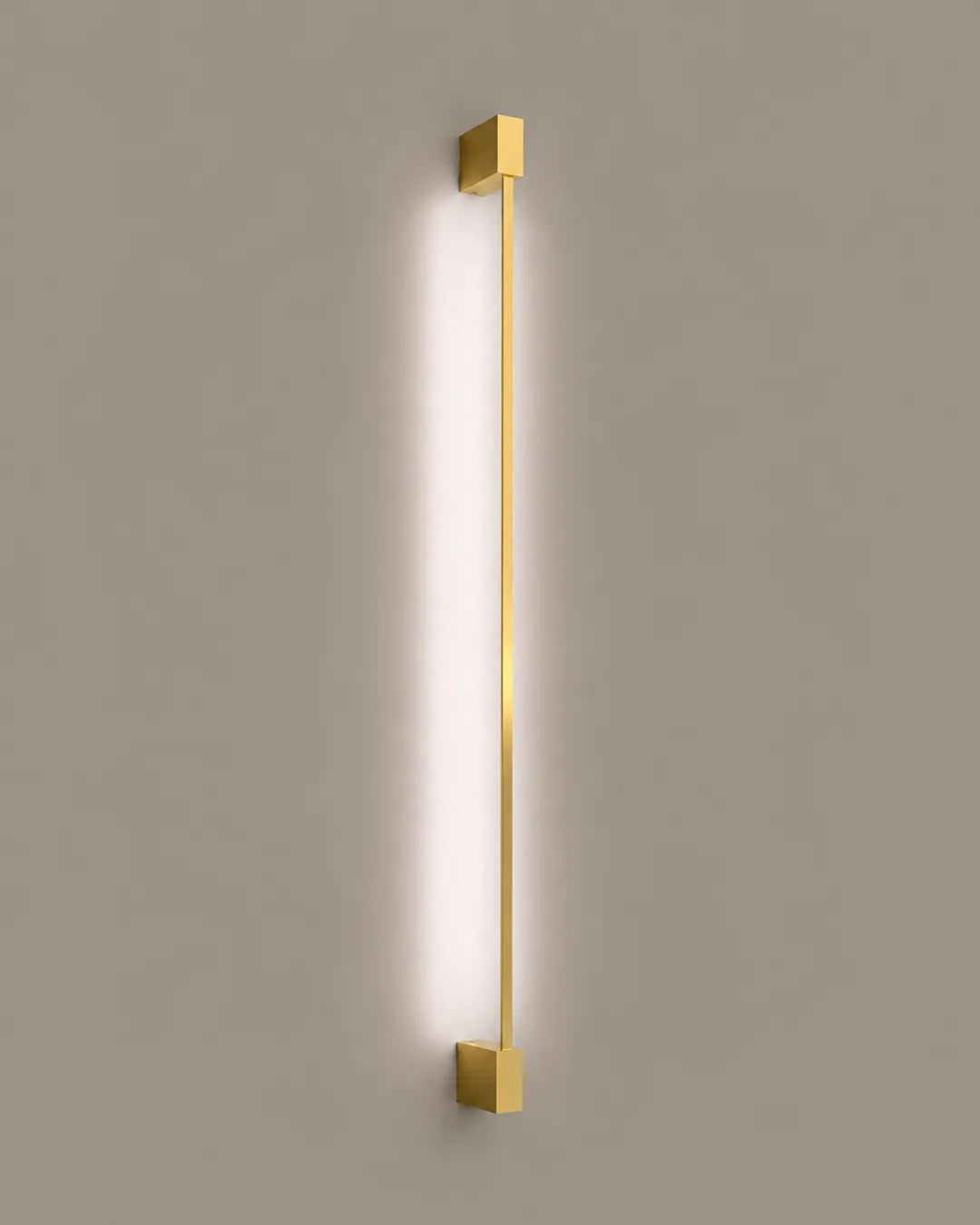 Dual Lines Wall Lamp Gold – Minimal Indirect Lighting