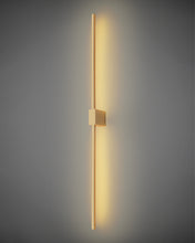 Load image into Gallery viewer, Double Lines Square Gold - Wall Lamp
