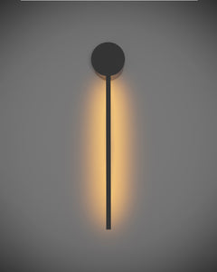 Lines Circle Black - Wall Lamp