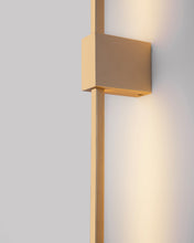 Load image into Gallery viewer, Double Lines Square Gold - Wall Lamp
