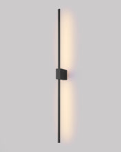Load image into Gallery viewer, Double Lines Square Black - Wall Lamp
