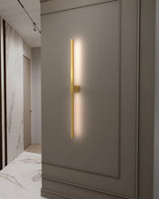 Load image into Gallery viewer, Double Lines Square Gold - Wall Lamp
